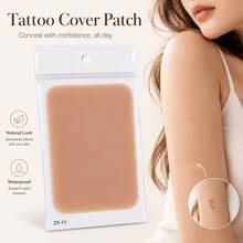 5 buah Patch Penutup Tato Tahan Air, Stiker Concealer Tak Terlihat Warna Kulit untuk Lengan, Bahu, dan Kaki - View 1