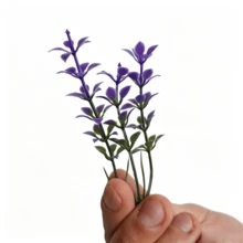 2 PCS Purple Hanging Lavender, UV-Resistant Plastic Flowers. Perfect For Porch, Yard, Flower Pots, Living Room, Balcony & Office. Great For Home, Wedding, Party And Holiday Decor. All-Season, Maintenance-Free For Indoor And Outdoor Use. - Violet Purple - View 11