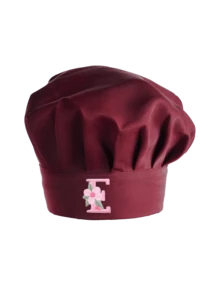 1pc Women's Satin Chef Hat, Customized Floral Initial, Adjustable Personalized Letter Kitchen Cap, Suitable For Bakery, Restaurant, Cooking Work Headwear - Multicolor - View 68