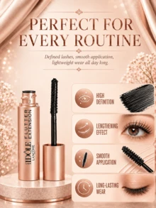 Lancôme Mascara #01, 2ml, Waterproof & Smudge-Proof, Lengthening & Volumizing, Long-Lasting, Gentle For Sensitive Eyes, Easy To Apply, Daily Use - Black-mascara - View 8