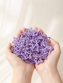 10pcs Women's Purple Star Fashion Basic Hair Clips - Purple - View 3
