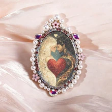 1pc Refrigerator Magnet, Metallic Decorative Refined Magnet, Ballet Dancer Pattern Refrigerator Magnet, Perfect Gift, Home Decor! - one-size - View 1