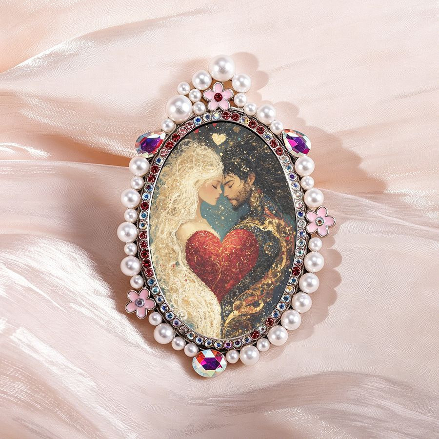 1pc Refrigerator Magnet, Metallic Decorative Refined Magnet, Ballet Dancer Pattern Refrigerator Magnet, Perfect Gift, Home Decor! - one-size - View 1
