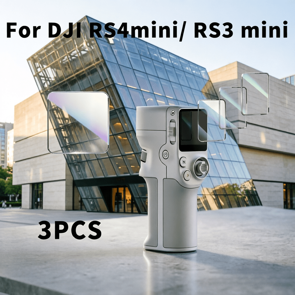 3件組 透明色 RS4mini/RS3 Mini/RS5 鋼化玻璃相機配件