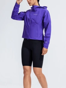 CAMEL CROWN Jaket Outdoor Hardshell Satu Lapisan Wanita, Nyaman, Tahan Air, dan Ringan, Cocok untuk Hiking dan Mendaki Gunung di Musim Semi - Yunxi Zi - View 4