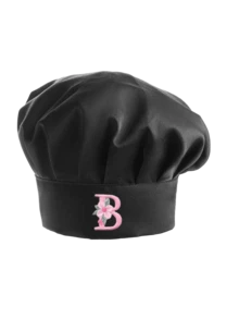 1pc Women's Satin Chef Hat, Customized Floral Initial, Adjustable Personalized Letter Kitchen Cap, Suitable For Bakery, Restaurant, Cooking Work Headwear - Multicolor - View 58