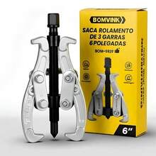 Extrator Saca Rolamento 3 Garras 6 Polegadas Força de 2,7 Toneladas - A - Visão 9