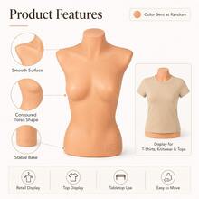 Clothing Display Mannequin, Multiple Styles Available - Women's Tops - View 2