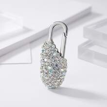 1pc Rhinestone Zipper Pull Replacement Suitable For Luggage Zipper, Backpack Zipper, Jacket Zipper Replacement And Repair, Simple And Lightweight One-Click Installation, Travel, Vacation, Daily Commute Essential, Wedding, Birthday, Party, Holiday Gift, Rhinestone Decoration, Beaded Artwork, Stone, Gemstone, Shiny Diamond, Room Interior Decoration, Valentine's Day, Music Festival - Multicolor - View 10