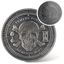 1/3Pcs Tree Of Life Spot Ancient Silvery Commemorative Coin Homeless Medal Three Dimensional Relief Coin Collection - View 5