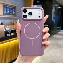 DECOPHONE Sleek Magnetic Phone Case Compatible With Apple 17 Pro Max/17 Pro/17 Air/17, 16 Pro Max/16 Pro/16 Plus/16, 15 Pro Max/15 Pro/15 Plus/15, 14 Series, And 13 Series – Full-Body Shockproof, Lens Protection, Premium Design - Purple - View 2