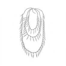 1pc Vintage Bohemian Multi-Layer Leaf Tassel Long Necklace, Made Of Antique Silver Metal Material, Suitable For Women To Wear, Perfect For Festival Occasions, A Highly Personalized Long Necklace, Suitable For Women, Very Suitable For Beach Vacation, Daily Travel Wear, Beach Accessories, Women's Summer Accessories, Summer Jewelry, Back To School Season Gift - Multicolor - View 14