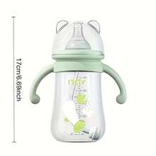 Baby Feeding Bottle With Anti-Slip Handle And Sealed Lid, Multi-Functional Drinking Container For Baby Water, Milk And Formula Feeding - Multicolor - View 3