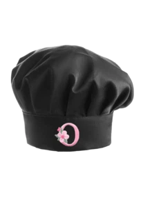 1pc Women's Satin Chef Hat, Customized Floral Initial, Adjustable Personalized Letter Kitchen Cap, Suitable For Bakery, Restaurant, Cooking Work Headwear - Multicolor - View 67