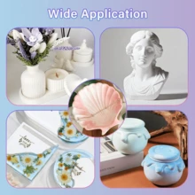 3KG/1.2KG/600g Perfect Cast Mold Casting Powder, Resin Gypsum Craft Powder, Fast-Curing Plaster, Water-Based Material For DIY Sculptures, Jewelry Making, Crafts & Models. - Plaster - View 5
