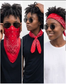 Premium Printed Bandana Scarf - Classic Style And Total Versatility - Kit Of 3 Units_V.V.V - View 7