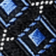 Blue-black
