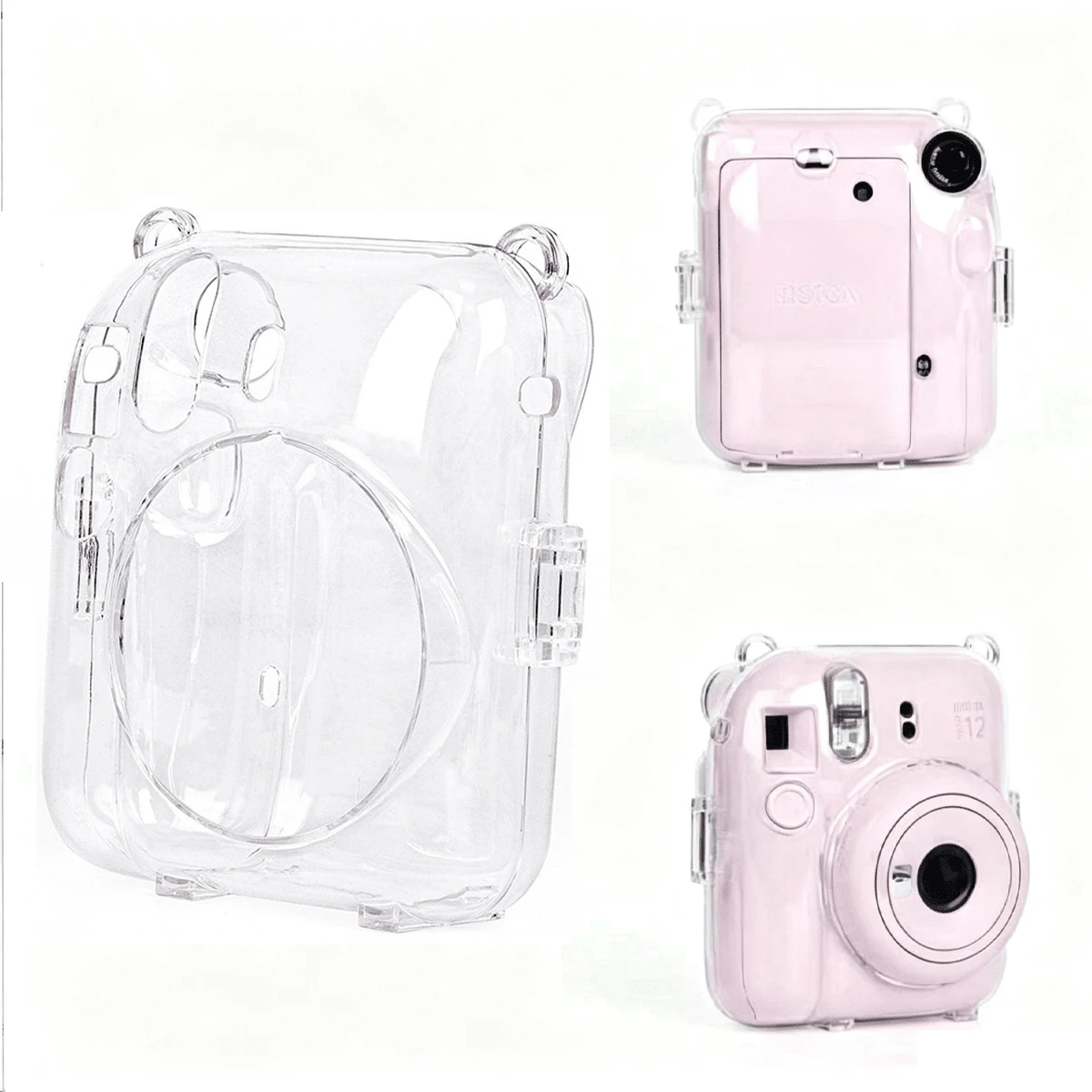 Funda protectora transparente para cámara Mini 12/Mini 13 con correa para el hombro