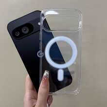 Minimalist Transparent Phone Case For 9 9A 9 Pro 9 Pro XL, Anti-Fall Non-Yellowing Anti-Fingerprint Hard Shell For Pixel 10 10A 10 Pro 10 Pro XL 8 8A 8 Pro 7 7A 7 Pro - Clear - View 3