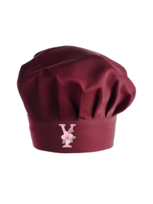 1pc Women's Satin Chef Hat, Customized Floral Initial, Adjustable Personalized Letter Kitchen Cap, Suitable For Bakery, Restaurant, Cooking Work Headwear - Multicolor - View 59