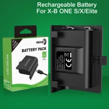 600mAh Rechargeable Battery, Compatible With One/S/X/Elite Controllers, 2-3 Hours Fast Charging, With LED Indicator, 2000+ Cycles, ABS Material, Black, Ideal Choice For Gamers And Frequent Users – Christmas/Birthday Gift - Black - View 2