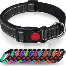Martingale Dog Collar, High-Strength Nylon Dog Collar - Reflective Nylon Dog Collar, Suitable For Small To Large Dogs Anti-Pull Training Collar - Gentle Control, Durable Holiday Pet Gift Pet Supplies - Multicolor - View 23