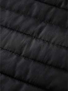 Chaleco Marca Impala Para Hombre - Diseño Acolchado Con Gorro - Cierre Frontal Completo Y Bolsillos Con Cremallera - Ideal Para El Diario Y Climas Fríos - Negro - Ver 4