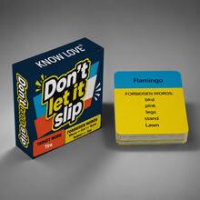 Don't Let It Slip Humorous Taboo Word Guessing And Performance Challenge Card Game. Suitable For Family And Friends Team Building Fast-Reaction Party Game. A Joyful Interactive Gift, Perfect For Friends Gatherings And Social Events. - Royal Blue - View 3