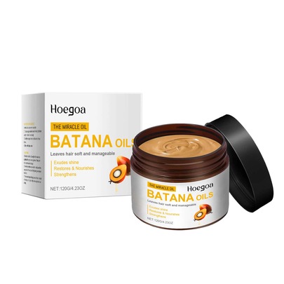 Hoegoa Batana Oil Moisturizing Hair Mask - Moisturizes Hair, Cares For Dry Hair, Improves Frizz, And Makes Hair Smooth And Light