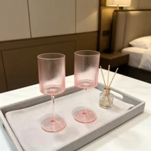 1/6/12件組壓克力高腳杯，適用於婚禮生日派對，送給媽媽的生日禮物 - 查看 5