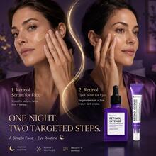 Conjunto de Soro de Retinol & Creme para os Olhos, 0,1% Retinol, Bakuchiol, Niacinamida & Colágeno Cuidado Antienvelhecimento Duplo para Rosto & Olhos, Skincare Coreano Hidratante para Linhas Finas, Olheiras, Bolsas nos Olhos, Inchaço & Tom de Pele Desigual - Conjunto de Retinol - Visão 6