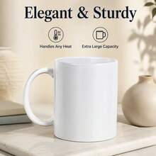 1pc Funny Grumpy Crow Coffee Mug 11oz Cartoon Crow Design With Expressive Eyes, Humorous Gift For Crow Lovers, Friends, Colleagues - Ideal For Halloween, Office & Home Use, Durable Novelty Drin - White - View 2