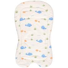 All-Season Baby Stroller Seat Cushion, Soft Skin-Friendly Baby Inner Pad, Cute Pattern Design, Easy Installation, Fits Most Strollers For Travel - 彩色 - 查看 12