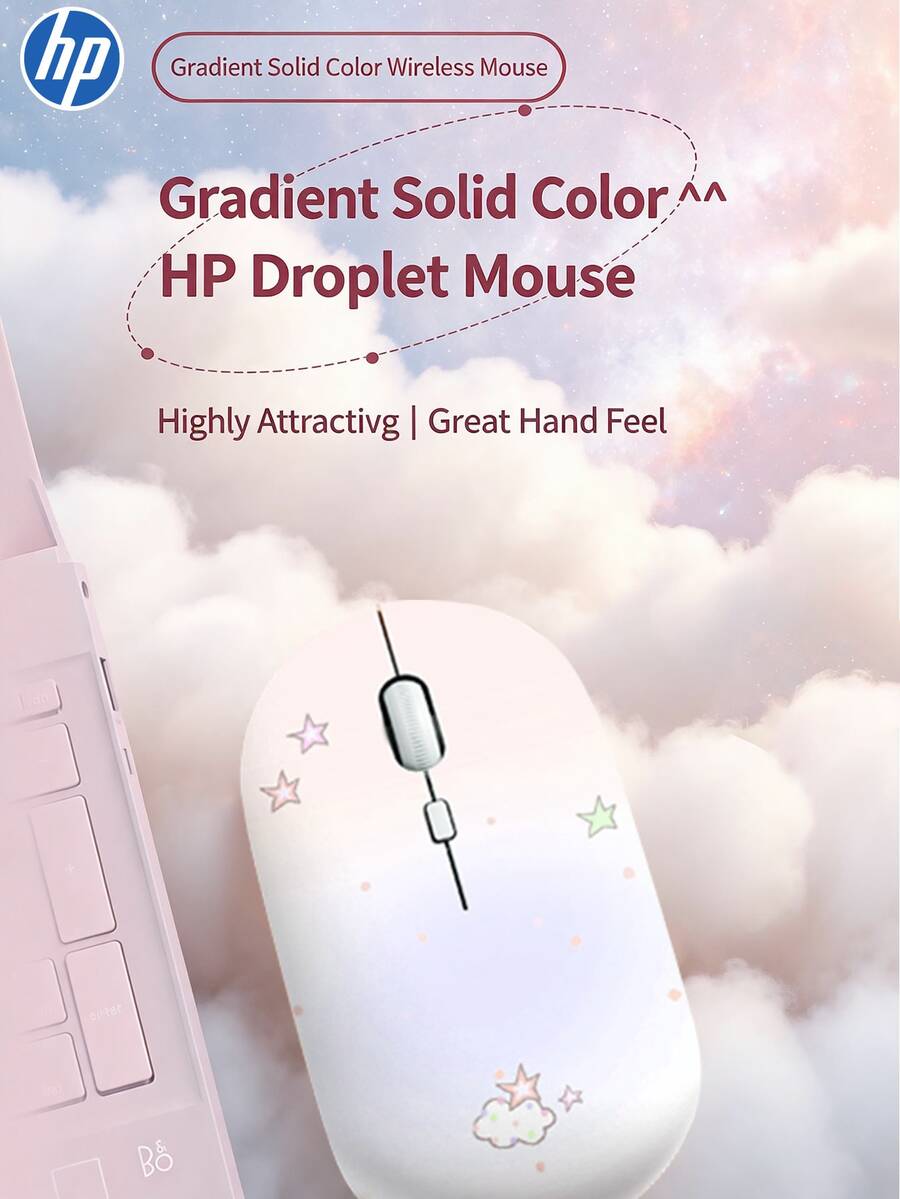 HP Wireless Silent Mouse, Ergonomic Right-Handed Design, 2.4GHz Reliable Connection, Suitable For Desktop And Laptop - View 1