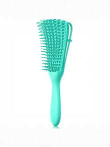 1 Stück Doppelreihiger Grobzahn-Entwirrkamm - Afro-Haare, schmerzfreies Entwirren im nassen/trockenen Zustand, Kopfhautmassage & Exfoliation, belüftet und schnelltrocknend. Für Locken, Perücken, Zöpfe, Salon & Reisen. - Mehrfarbig - Übersicht 13
