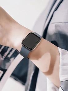 3件組中性時尚蘋果矽膠錶帶，相容 38/40/41/42/44/45/49mm Ultra/SE/8/7/6/5/4/3/2/1 - 彩色 - 查看 7