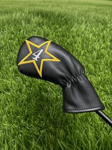 Golf Iron Headcovers 1/10pcs Optional, Waterproof Fabric Club Head Protection Covers, Suitable For Irons, Sand Wedge, Lob Wedge, Pitching Wedge - Black - View 5