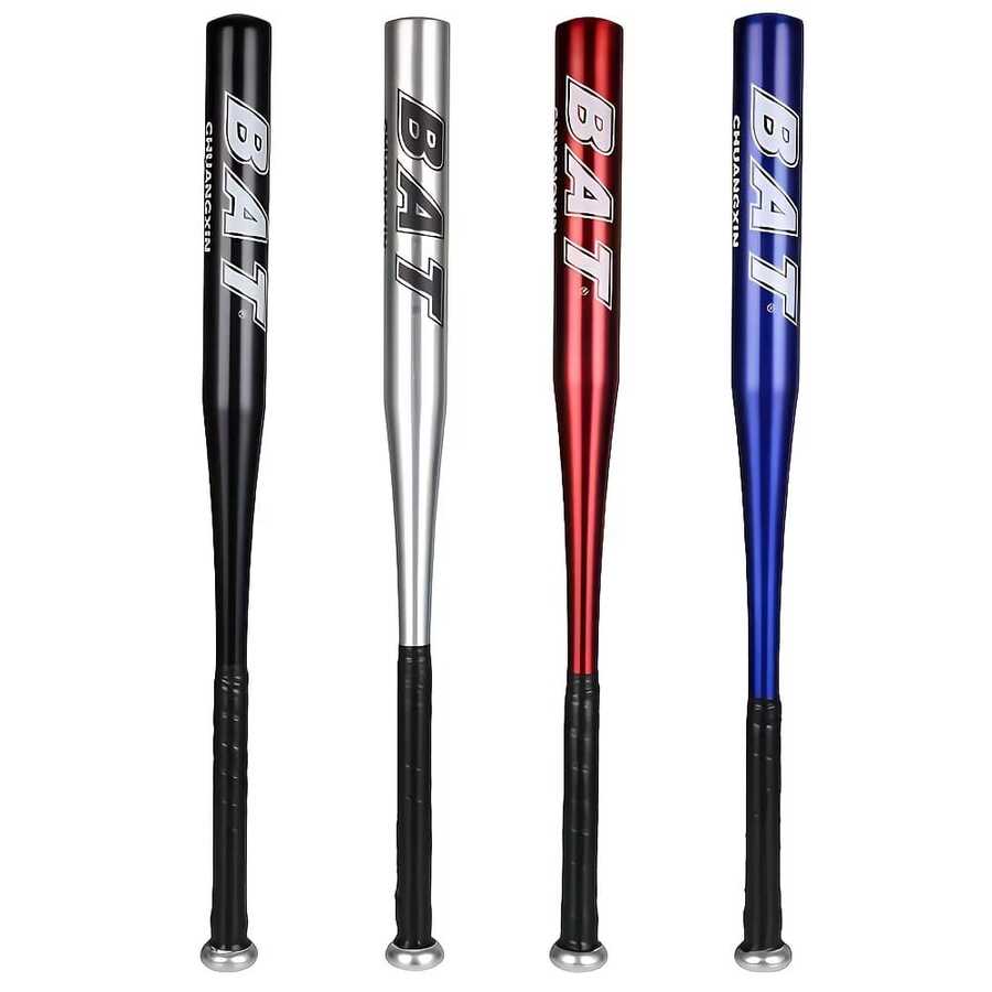 1pc Baseball Bat, 64cm/25in Aluminum Alloy Baseball Bat/Softball Bat, High Hardness Outdoor Sports Baseball Bat