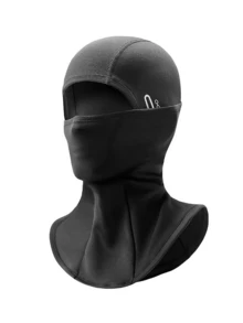 1/2pcs Unisex Black Fleece Balaclava Winter Windproof Full Face Mask Neck Warmer For Skiing Cycling Outdoor Sports - Multicolor - View 9
