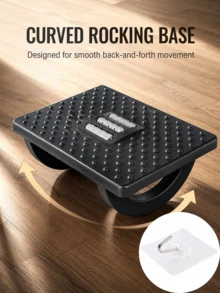 Versatile Ergonomic Under Desk Foot Rest With Massage Points To Comfort Feet Stable Rocking Foot Pedal For The Elderly Foot Stool For Office Chair Ideal For Desk Spaces Suitable For Long-Time Sitting Office Workers Mueble De Sala Muebles - Multicolor - View 9