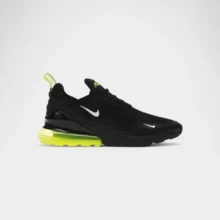Nike Air Max 270 Black Neon - 黑色 - 查看 1