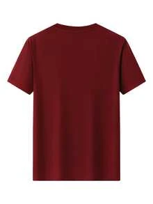 Men T-Shirts - 黑色 - 查看 2