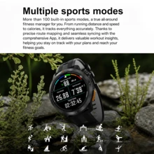 PANDA G9 Multifunction Smartwatch, Silicone Strap, 1.32'' AMOLED High-Definition Screen, GPS Positioning Sports Watch, Supports Multiple Languages, Multiple Sports Functions, Compatible With IOS / Android Systems, 2Gb Memory, 5ATM Waterproof For Swimming, Can Connect To TWS Earphones, Bluetooth Calling, Message Notifications, Bluetooth Calling, Remote Music, Remote Photography - Silver - View 10