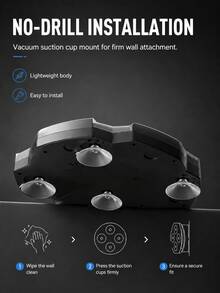 Smart Bluetooth Music Punching Machine, Wall-Mounted Music Punching Target With Rhythmic Lights, Interactive Punching Trainer For Adults And Children, Home Fitness Equipment For Fitness, Stress Relief And Reaction Training - Multicolor - View 9