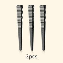 1pc MasterLee Anti-Static Fine-Tooth Comb, Ultra-Thin High-Temperature Resistant Material, Haircut Accessory Comb, Hair Styling Tool Comb, Salon Haircutting Comb, Cutting Comb - Multicolor - View 13