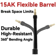 MB15AK Multi-Function Flexible Welding Torch Barrel - A - View 2