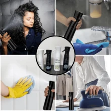 1pc Spray Bottle - Adjustable Mist And Spray Modes, Leak-Proof Design, Suitable For Hair Care, Plant Watering And Cleaning - Durable Plastic Material, Reusable Spray Can, Multi-Scenario Multi-Function, Random Color - A - View 10