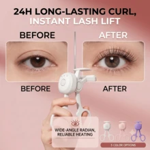 ICEWLESS Professional Heated Eyelash Curler, Instant Volumizing & Curling, Fast Heating Technology, Wide Arc Design Fits All Eye Shapes, Long-Lasting All-Day Wear, Portable Makeup Accessory 150mAh - Multicolor - View 4