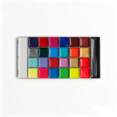 12/20/26/36 Colors Oil-Based Vibrant Painting Pigments, High Saturation, Scratch-Resistant, Suitable For Christmas, Carnival, Halloween, Back To School, Office Use