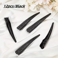 Bộ 12 móng vuốt ma cà rồng Gothic cá nhân hóa với vòng hở, phù hợp cho tiệc lễ hội, dạ hội hóa trang, sự kiện chủ đề múa bụng, phụ kiện móng nhẹ thiết kế móng vuốt, hoàn hảo cho người đam mê cosplay - hóa trang - Xem 9